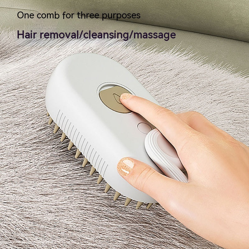 Cat Steam Brush Steamy Dog Brush Cat Hair Brushes For Massage Pet Grooming Comb Hair Removal Combs Pet Products|flairpets