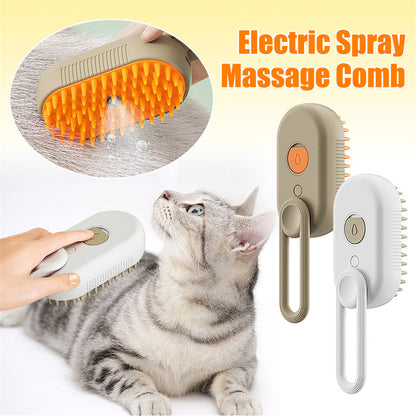 Cat Steam Brush Steamy Dog Brush Cat Hair Brushes For Massage Pet Grooming Comb Hair Removal Combs Pet Products|flairpets