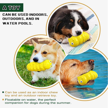 Indestructible Squeaky Dog Chew Toys For Aggressive Chewers, Food Grade Material Dog Chew Toys, Tough Durable Dog Toys Medium|flairpets