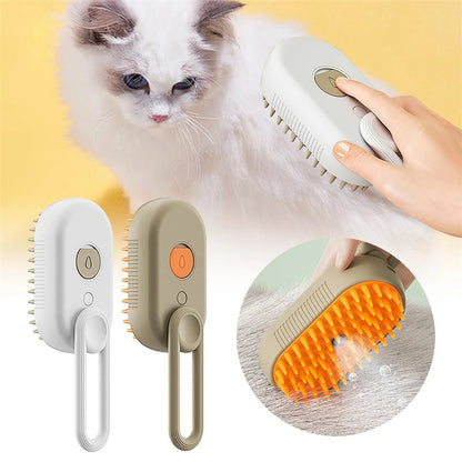 Cat Steam Brush Steamy Dog Brush Cat Hair Brushes For Massage Pet Grooming Comb Hair Removal Combs Pet Products|flairpets