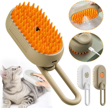 Cat Steam Brush Steamy Dog Brush Cat Hair Brushes For Massage Pet Grooming Comb Hair Removal Combs Pet Products|flairpets