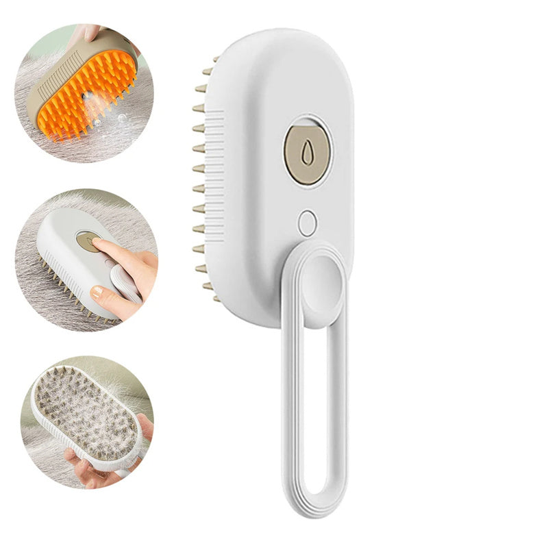 Cat Steam Brush Steamy Dog Brush Cat Hair Brushes For Massage Pet Grooming Comb Hair Removal Combs Pet Products|flairpets
